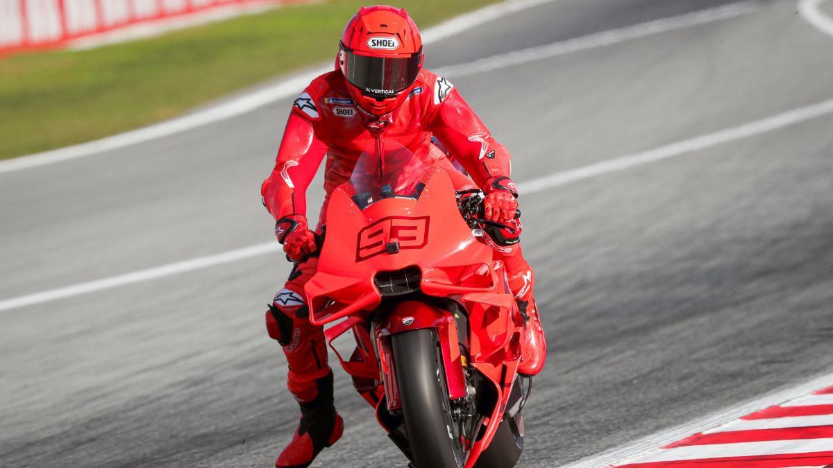 Todo al rojo: Márquez ya viste los colores de Ducati
