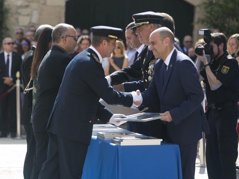 Celebración del Día de la Policía en el Castillo de Santa Bárbara