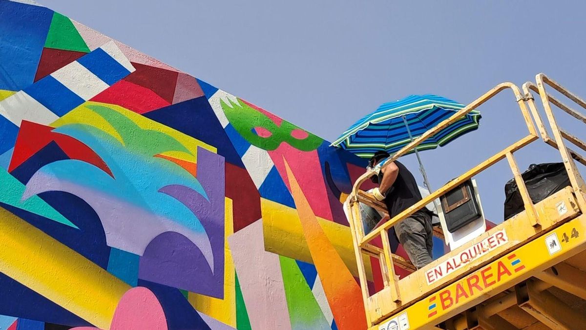 Desde Madrid, Digo Diego realizará un mural en las calles de Fanzara en la presente edición del MIAU.