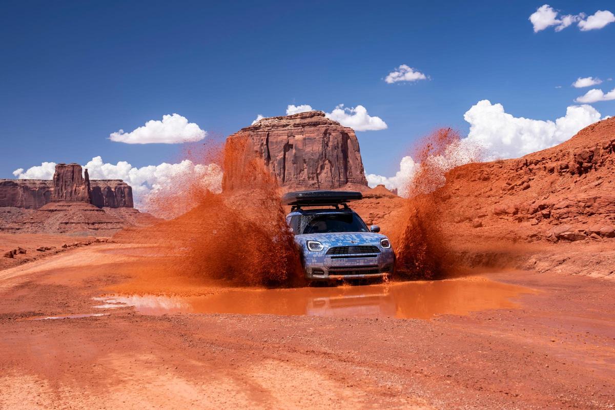 Mini ultima las pruebas de su nuevo Countryman todoterreno en las Montañas Rocosas