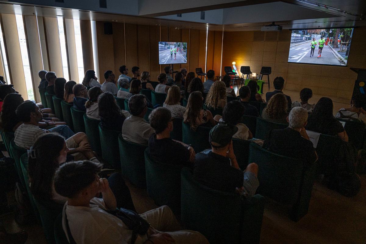Presentación del documental 'La meta invisible' de EL PERIÓDICO, en la sede de la ONCE.