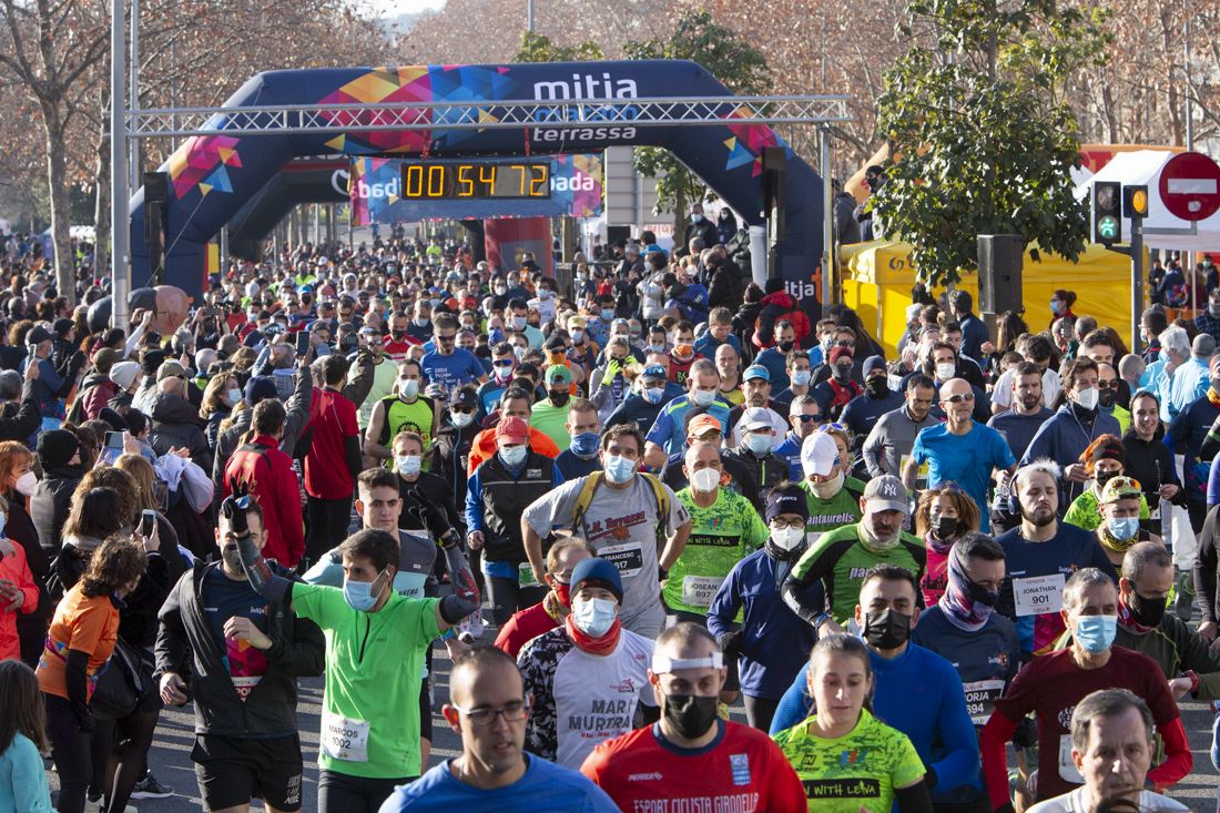 Dani Mateo y Atanane Soukaina se imponen en la XXII Mitja Marató Terrassa