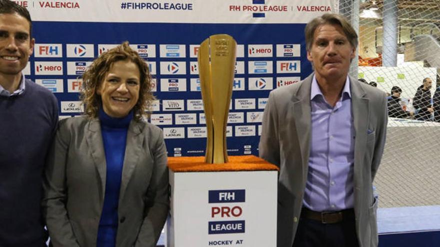 Presentación de la FIH Pro League en Expo Jove