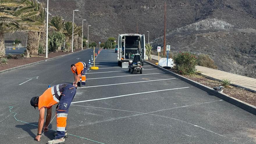 Pájara acomete varias actuaciones de limpieza y habilita nuevos aparcamientos en el municipio