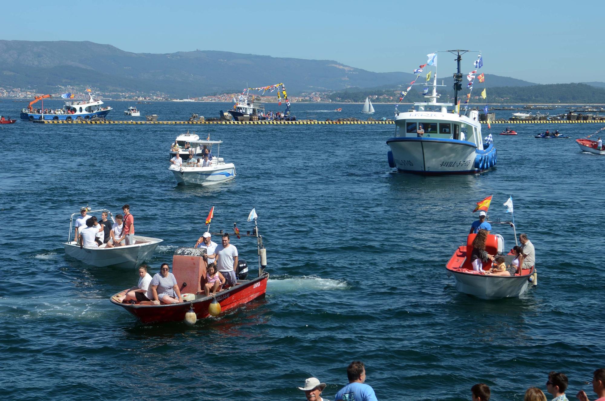 A Illa presume de fiestas del Carmen