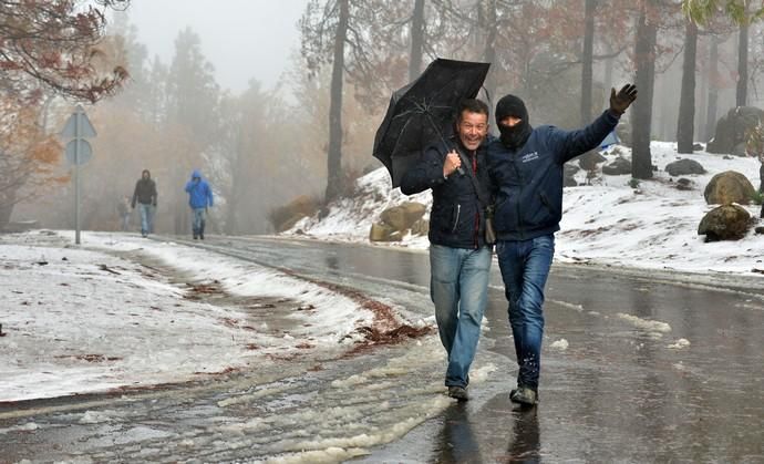 NIEVE CUMBRE GRAN CANARIA