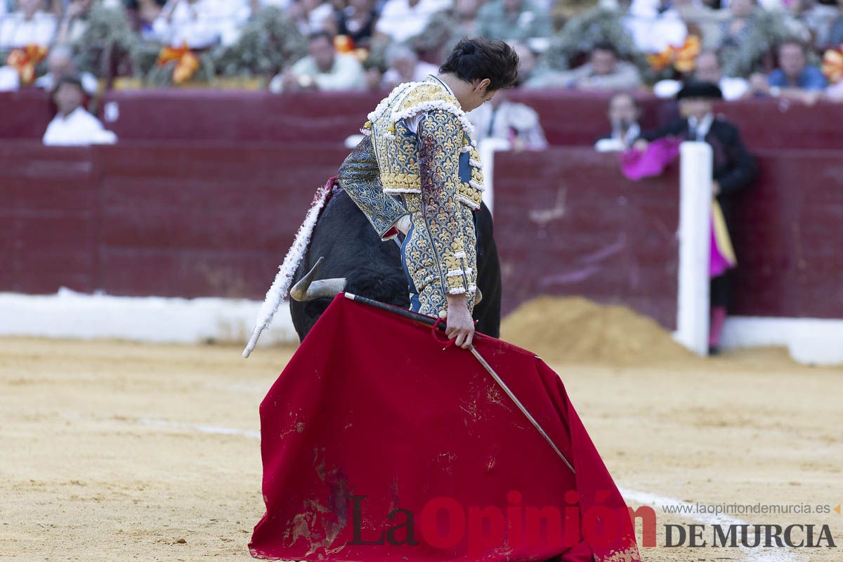 Tercer festejo de la Feria Taurina de Murcia (Talavante, Paco Ureña y Roca Rey), en imágenes
