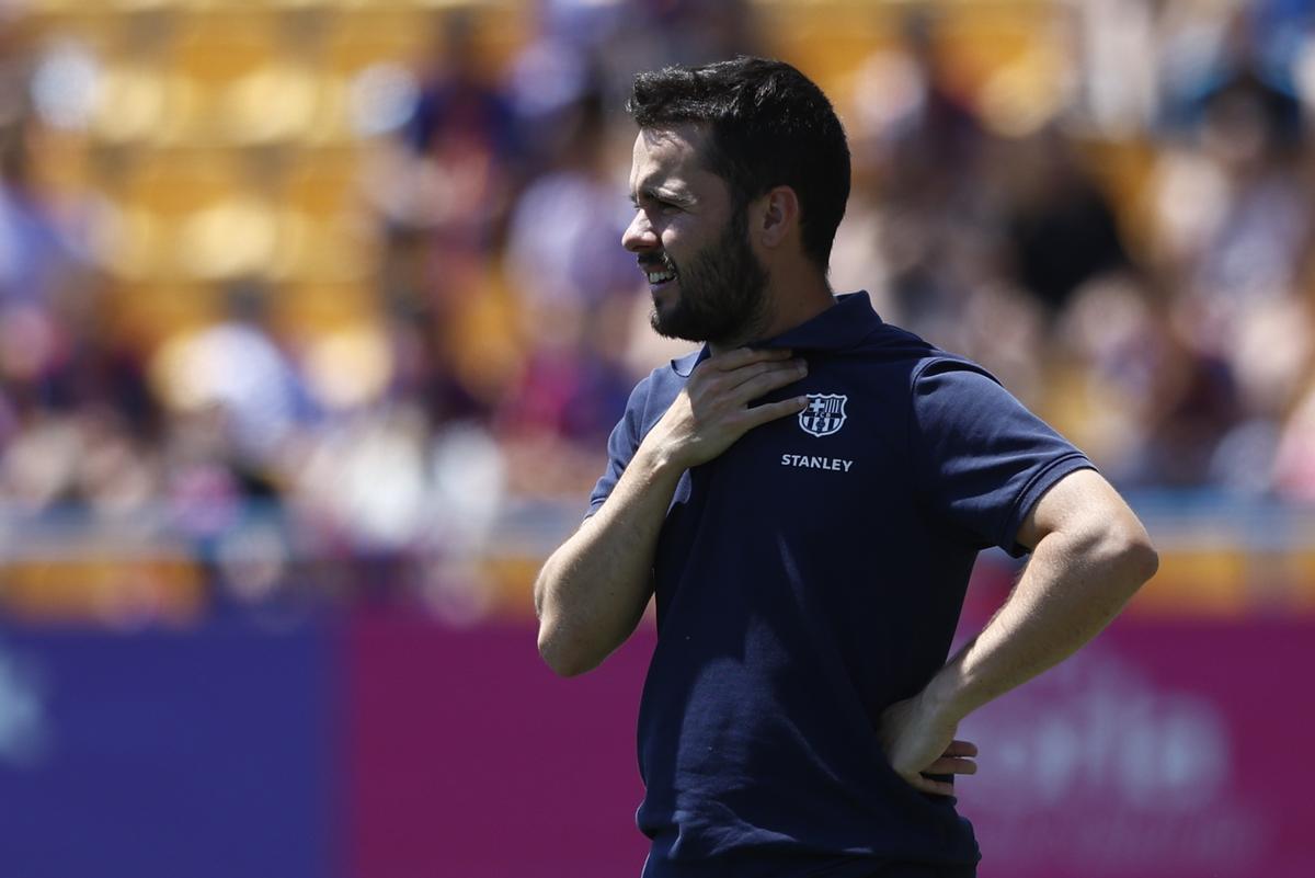 Giráldez: "Martens no ha dicho que se vaya a ir"