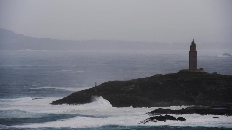 Vista de la Torre de Hércules.