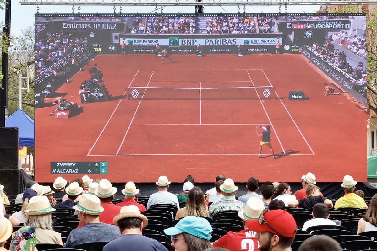 El Palmar estalla con la victoria de Carlos Alcaraz en Roland Garros