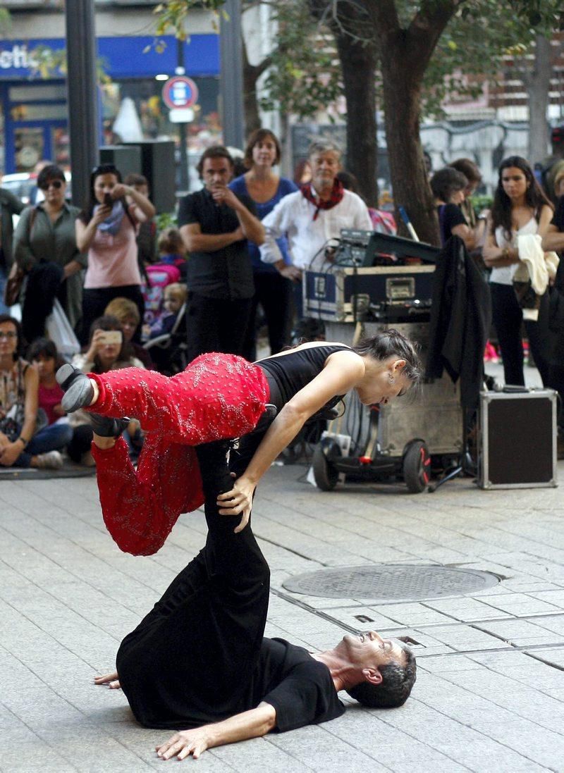 Danza en la plaza de San Roque