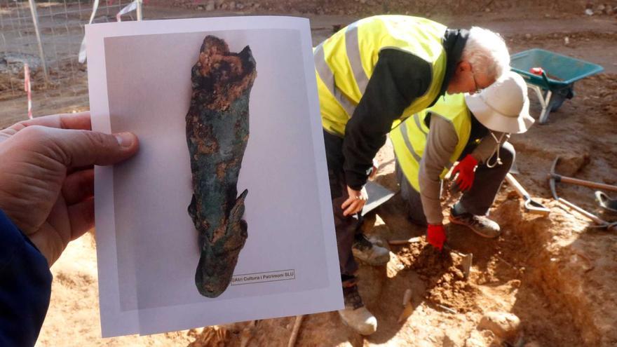 Els arqueòlegs troben part d&#039;una estàtua de Mercuri del segle I aC a Salitja