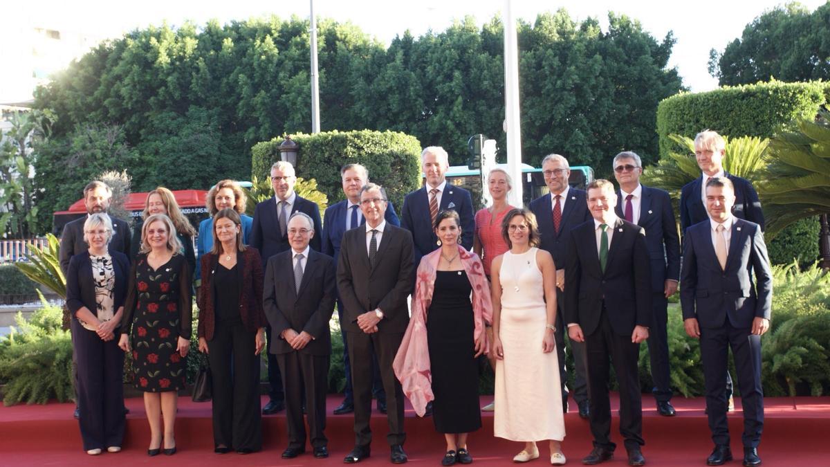 MINISTROS CUMBRE EUROPEOS VISITAN MURCIA Y AYUNTAMIENTO