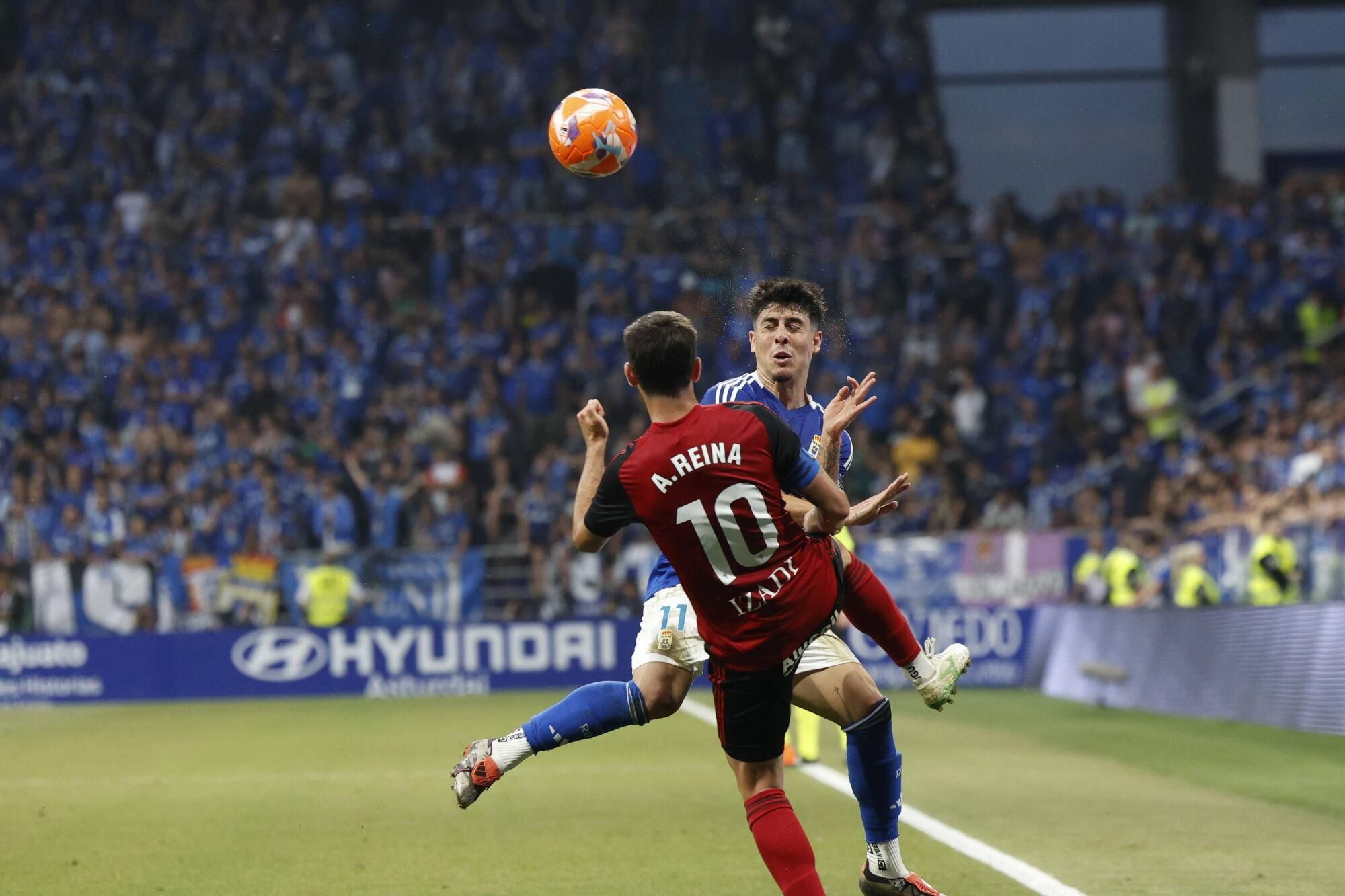 Así se vivió en el Carlos Tartiere la final del play-off entre el Real Oviedo y el Mirandés