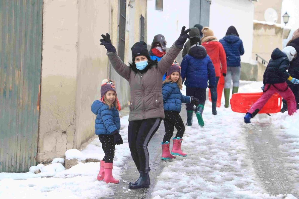 Nieve en Coy, Lorca