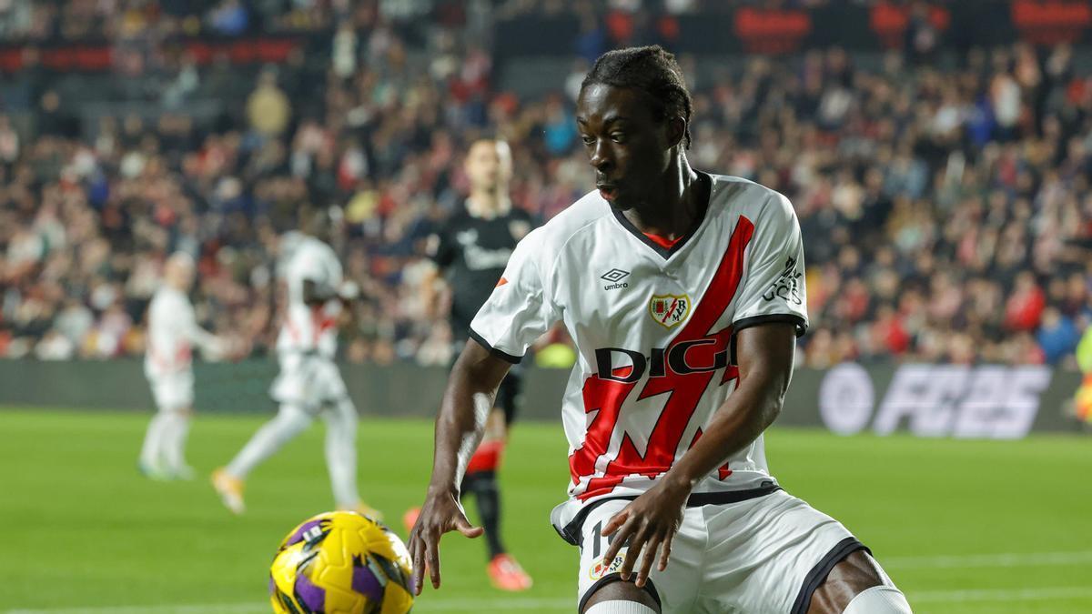 Mumin, en un partit amb el Rayo.