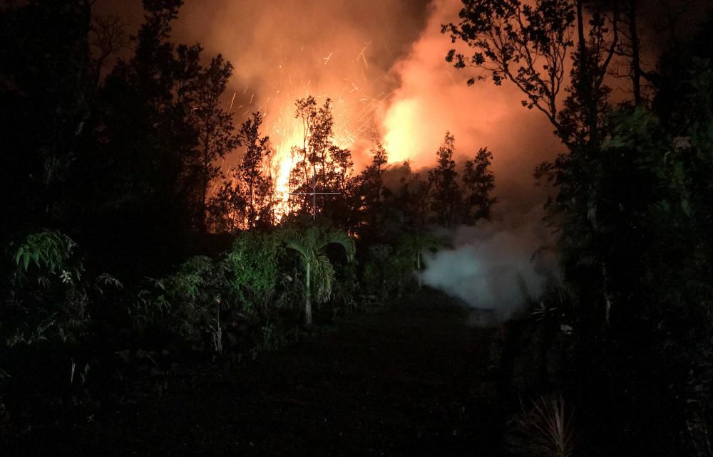 Erupció del volcà Kilauea a Hawaii