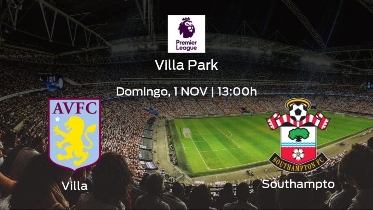 Previa del partido: Aston Villa - Southampton