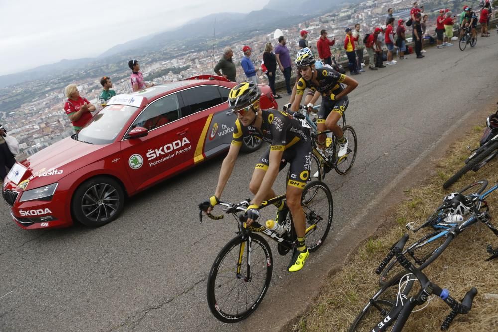 Vuelta Ciclista España, subida al Naranco