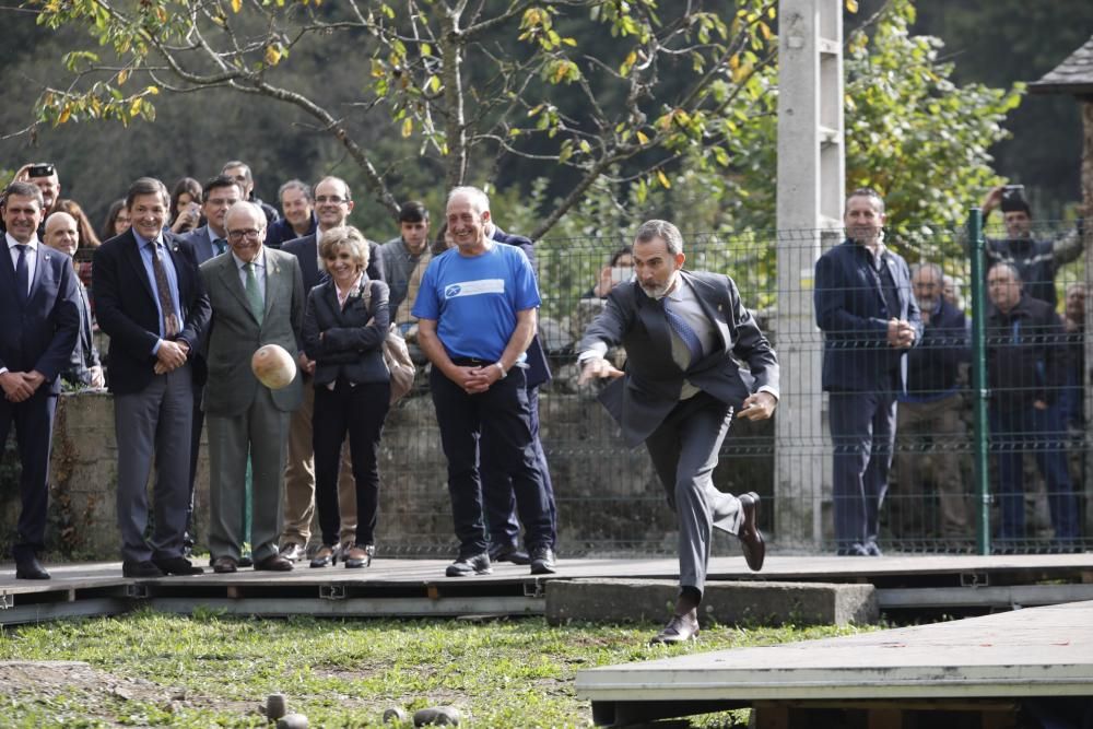 Premios Princesa de Asturias 2018: Los Reyes visitan Moal, "Pueblo Ejemplar" 2018