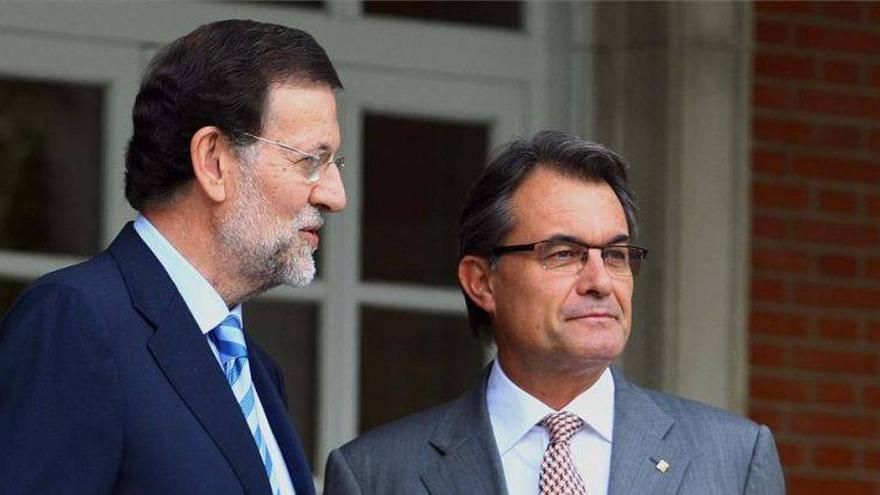 Rajoy dice a Mas que no hay margen para el pacto fiscal