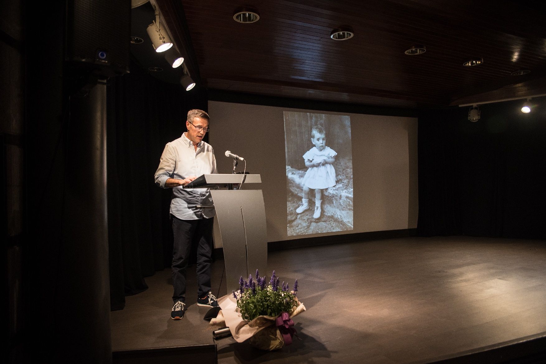 Ple en l'acte d'homenatge a Montserrat Morera, traspassada l’octubre passat