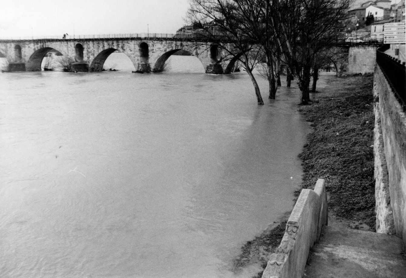 Crecidas históricas del río Duero en Zamora