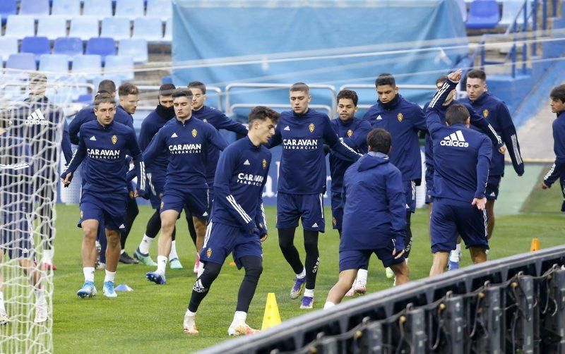 Entrenamiento del Real Zaragoza (12-22-2020)