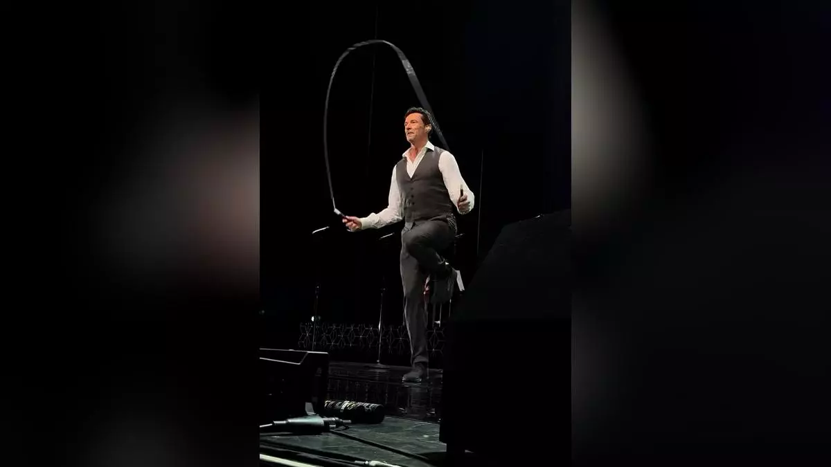 El increíble talento de Hugh Jackman con la comba que no deja indiferente a nadie