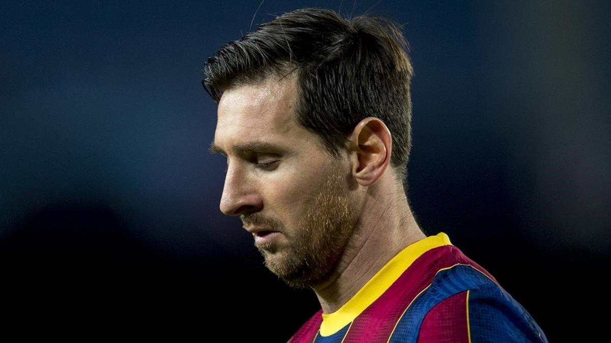 Messi, en el choque europeo contra el Dinamo de Kiev en el Camp Nou.