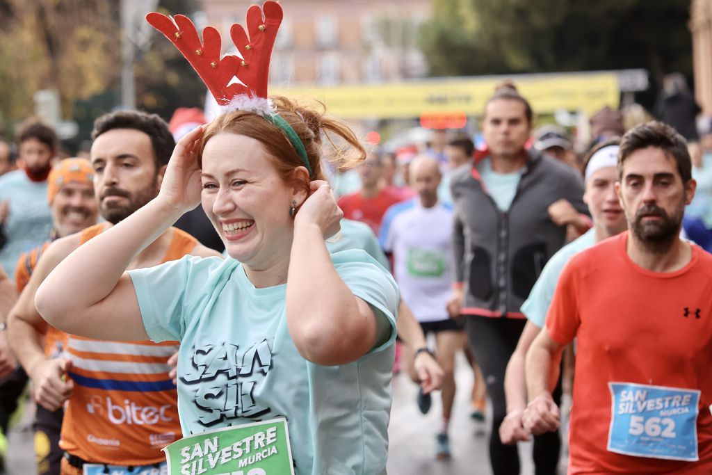 Las imágenes de la San Silvestre 2024 en Murcia