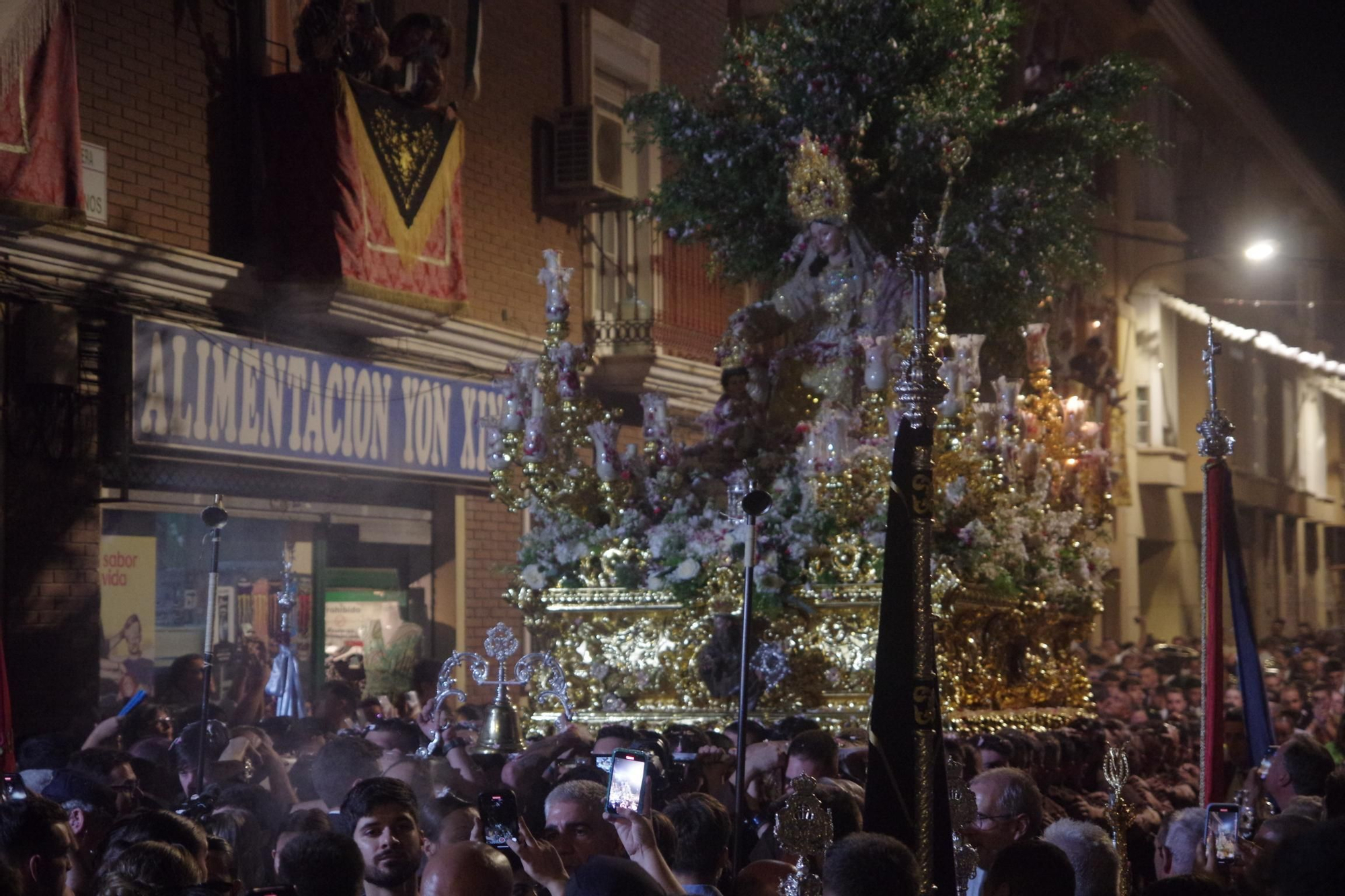La procesión de la Divina Pastora por su Coronación Canónica, en imágenes