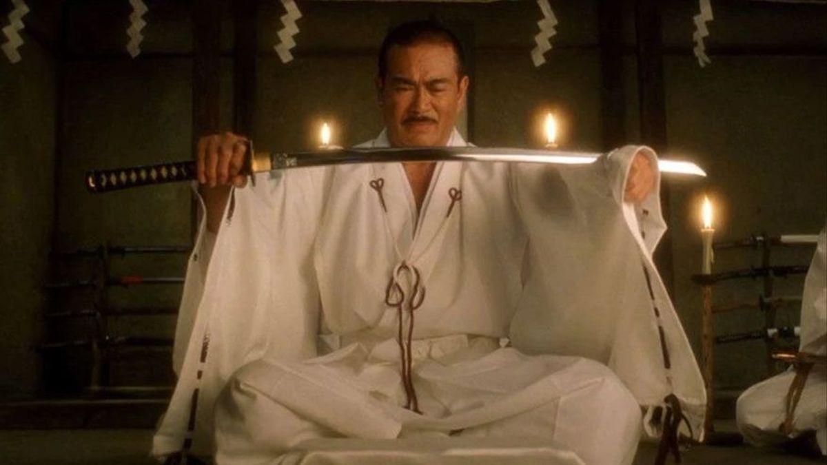 Sonny Chiba, en el seu paper d&#039;Hattori Hanzo a &#039;Kill Bill&#039;