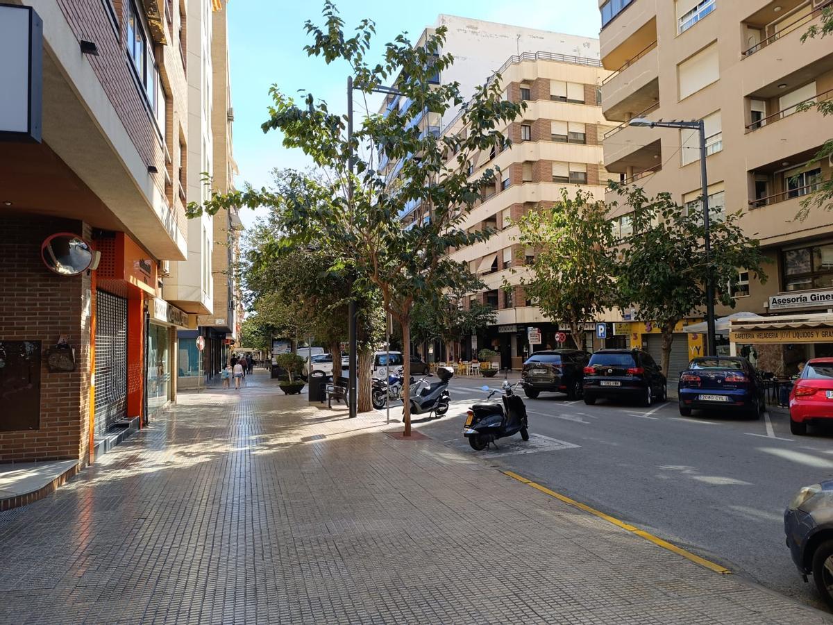 Calle principal de Sant Joan