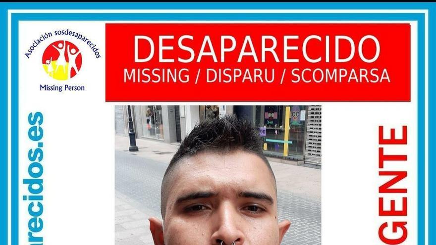 ALERTA CIUDADANA | Buscan a un chico de 27 años desaparecido en Castelló