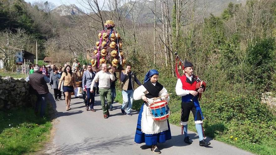 Avín, en Onís, y Zardón, en Cangas, celebran San José