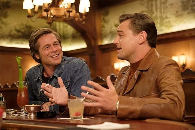 Brad Pitt y Leonardo DiCaprio en la nueva película de Tarantino