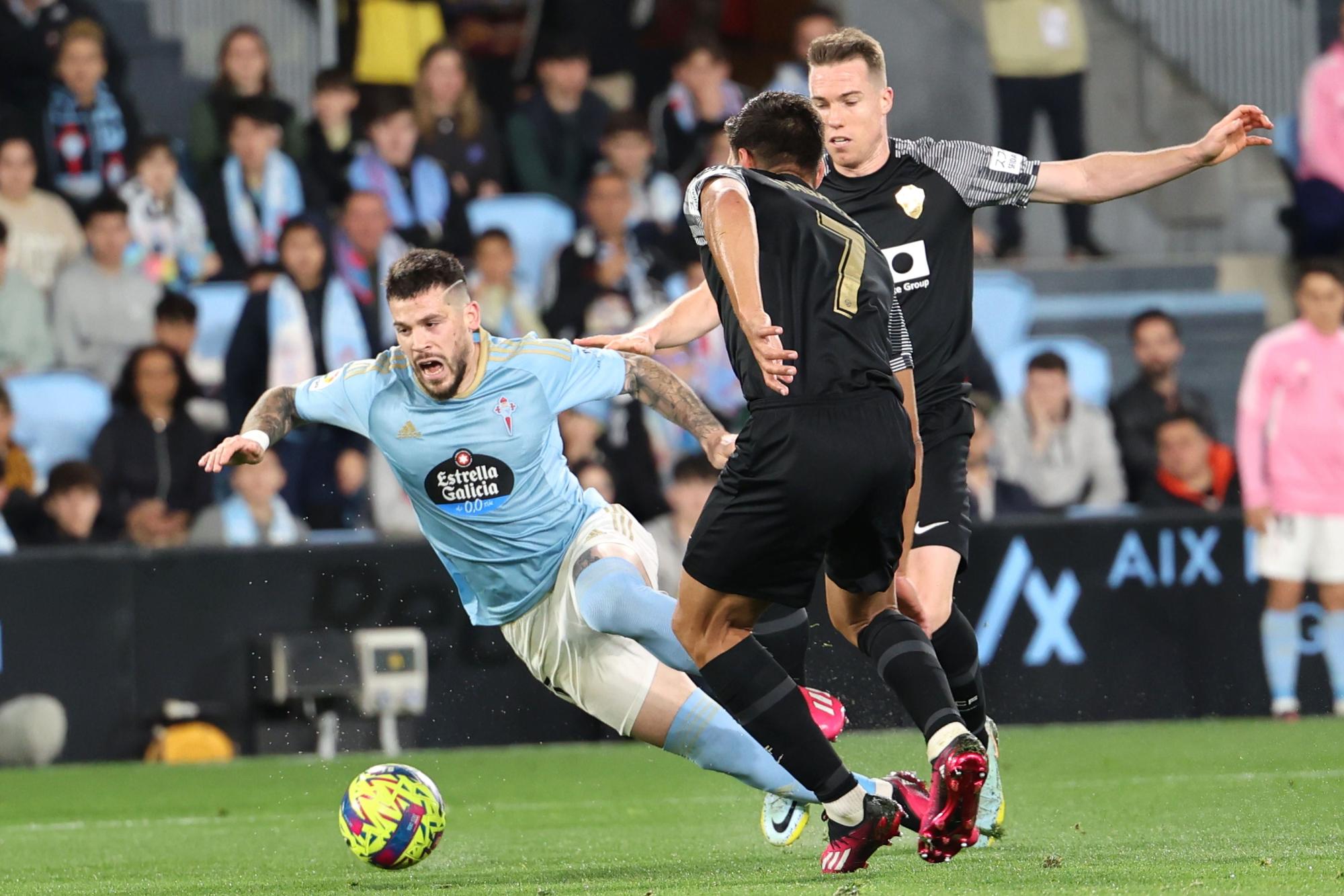 El Celta-Elche, en imágenes