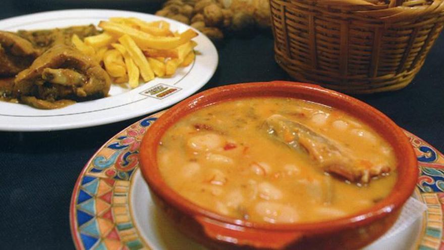 Con la bajada de las temperaturas  apetecen unos judiones de la Granja con perdiz