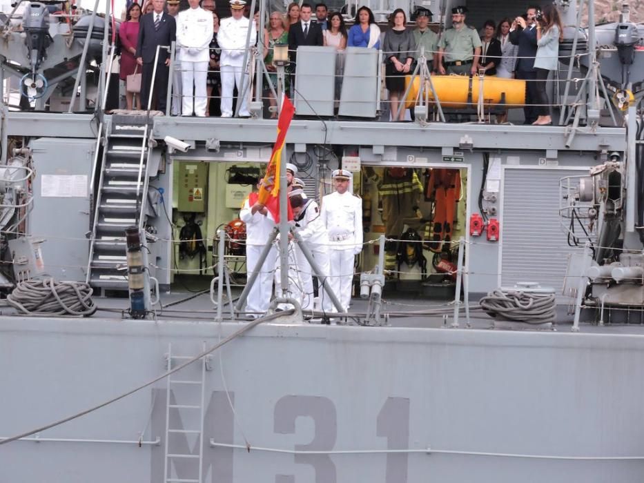 Jornada de puertas abiertas en Águilas con la Armada