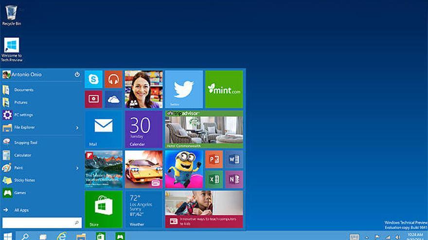 Microsoft presenta Windows 10