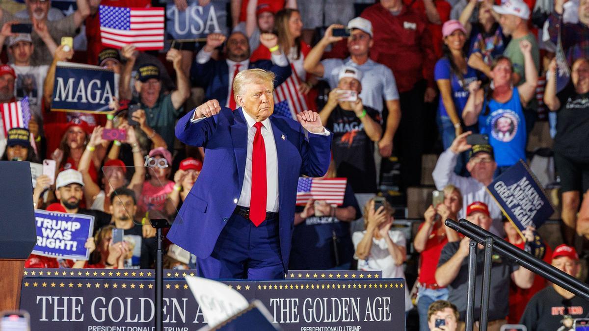 Pésimo dato económico tras los 100 días de mandato de Trump Pésimo dato económico tras los 100 días de mandato de Trump