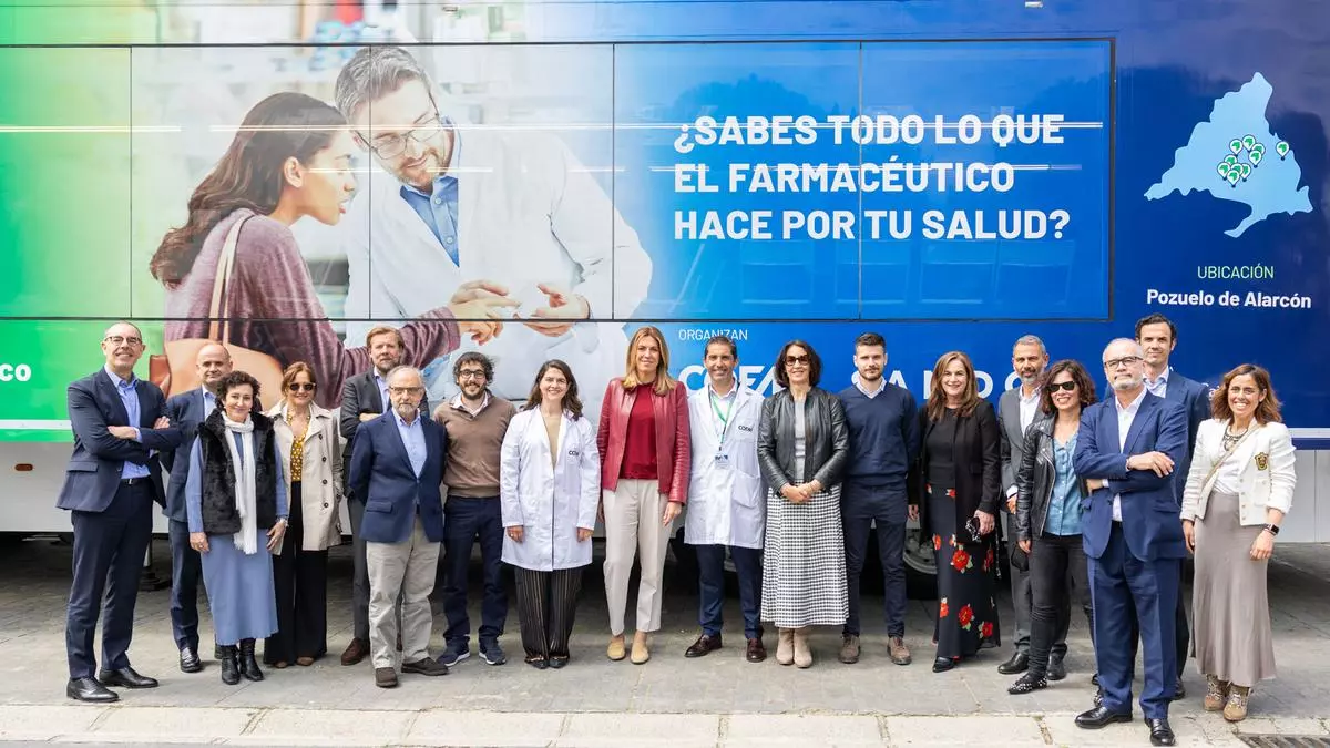 Hazte pruebas de salud gratuitas en Pozuelo de Alarcón con la unidad móvil farmacéutica