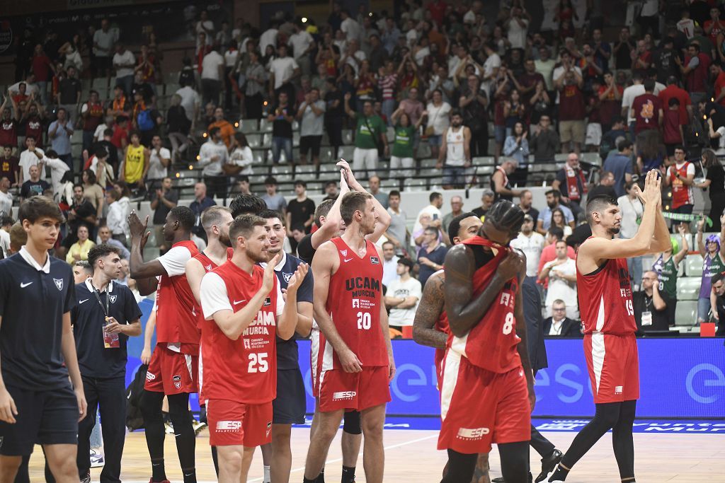 Todas las imágenes de la semifinal de la Supecopa entre el UCAM Murcia y el Unicaja