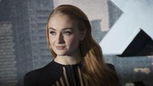 WOL001 LONDRES (REINO UNIDO), 09/05/2016.- La actriz británica Sophie Turner durante la presentación de X-Men Apocalypse en Londres, Reino Unido hoy 9 de mayo de 2016. EFE/Will Oliver