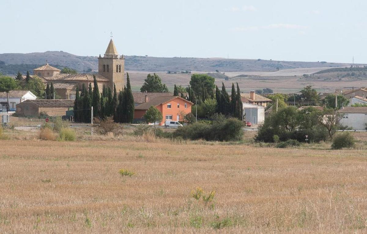 Vista de la localidad de Lupiñén.