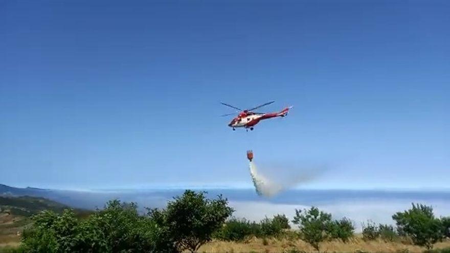 Nuevo conato de incendio en Los Realejos