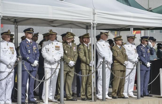 12/10/2017 LAS PALMAS DE GRAN CANARIA. Celebración del Día la Patrona de la Guardia Civil en la Comandancia de Las Palmas. FOTO: J. PÉREZ CURBELO