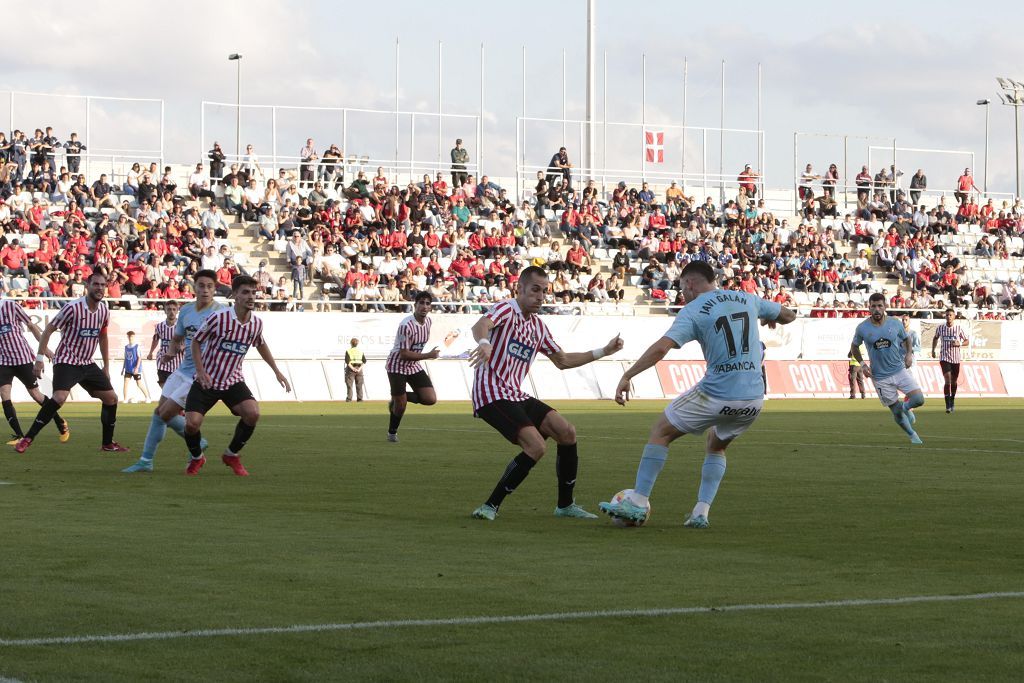 El encuentro entre el CD Algar y el Celta de Vigo, en imágenes