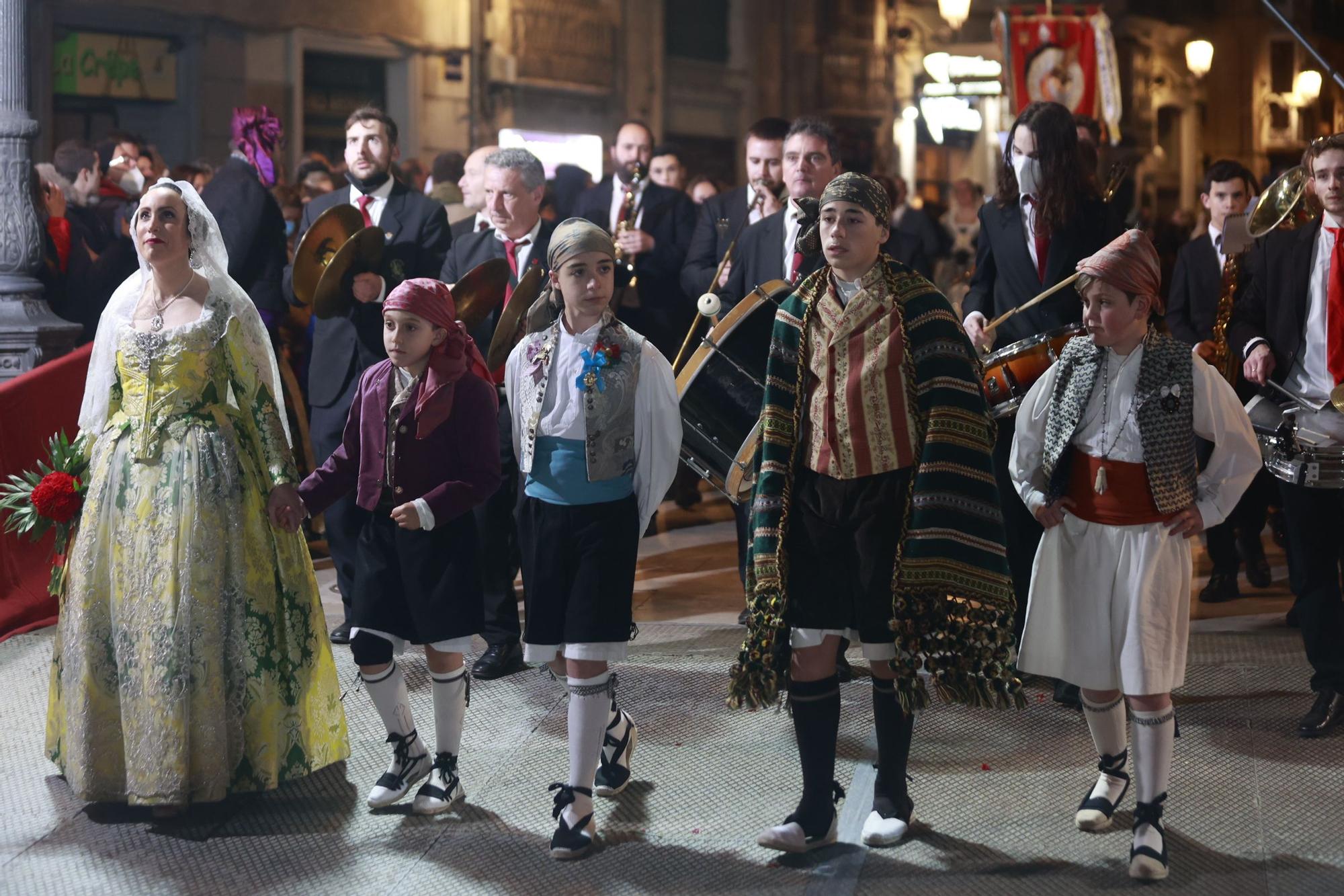 Búscate en la Ofrenda por la calle Quart (entre 20.00 y 21.00 horas)